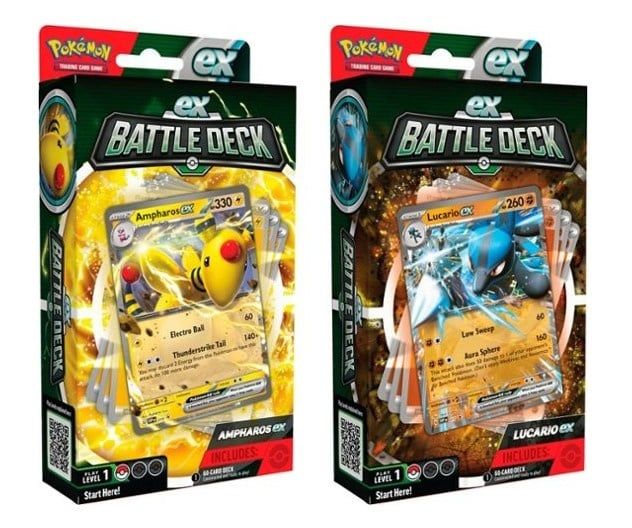Lucario &amp; Ampharos Battle Deck EX
