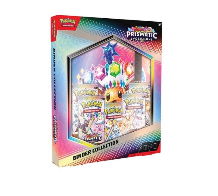 PRE-ORDER: POKEMON PRISMATIC EVOLUTIONS BINDER COLLECTION