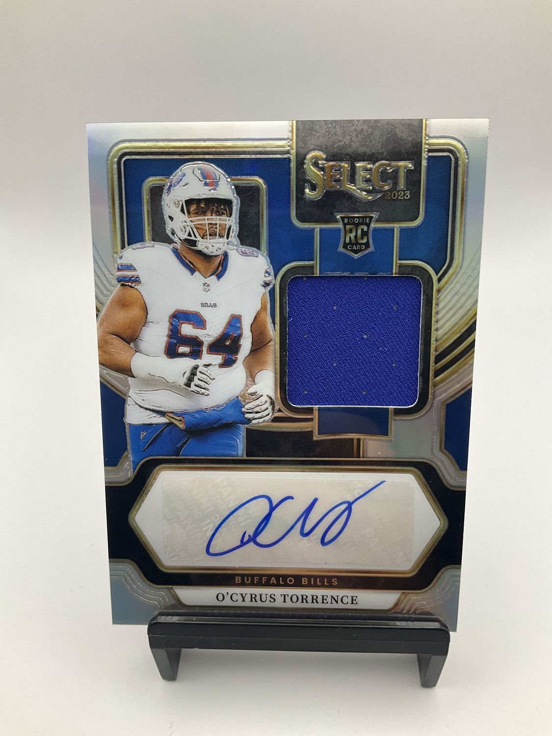 2023 Select O&#39;Cyrus Torrence Rookie Patch Auto RPA 160/199 Bills