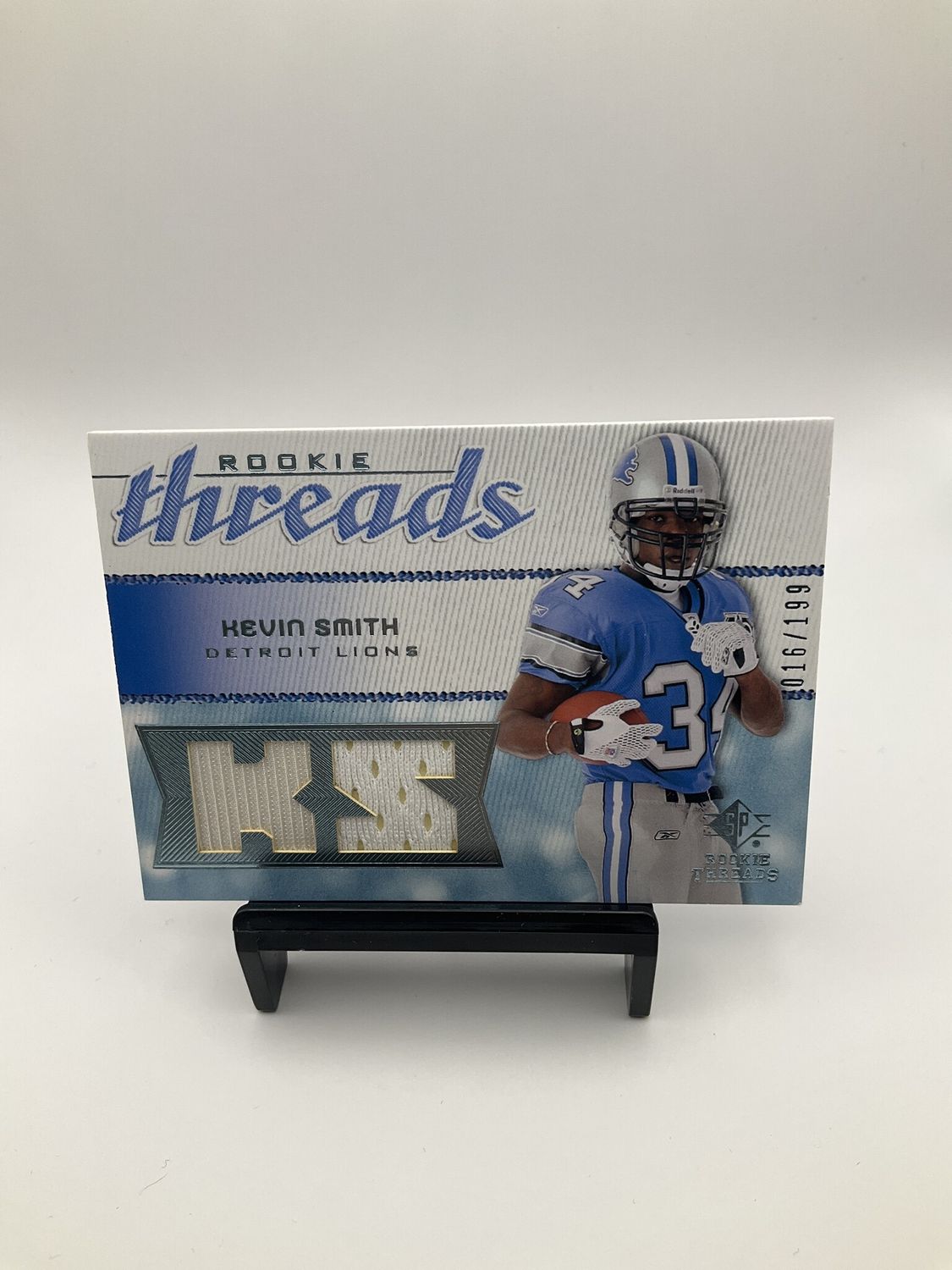2008 UPPER DECK SP ROOKIE THREADS KEVIN SMITH PATCH/199