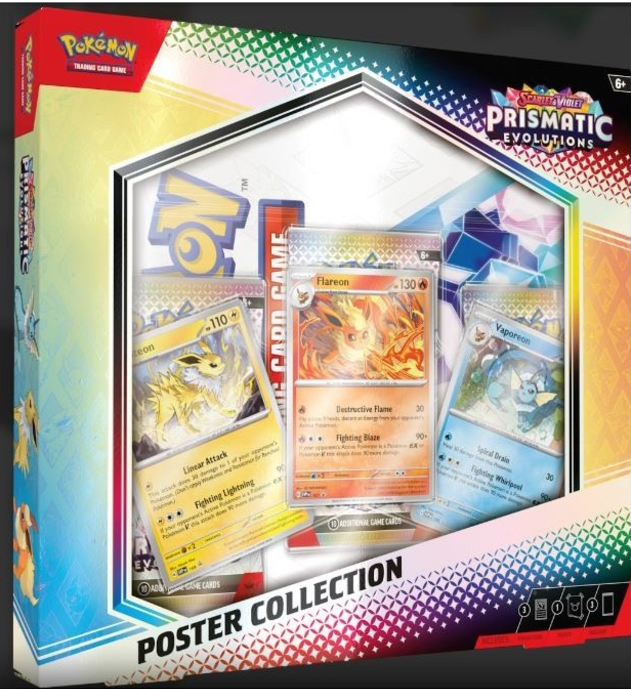 POKEMON PRISMATIC EVOLUTIONS POSTER COLLECTION