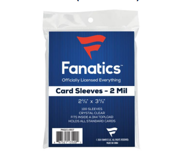 Fanatics Penny Sleeves 100ct