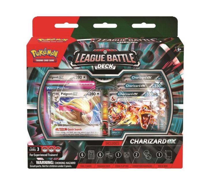 POKEMON TCG: CHARIZARD EX LEAGUE BATTLE DECK