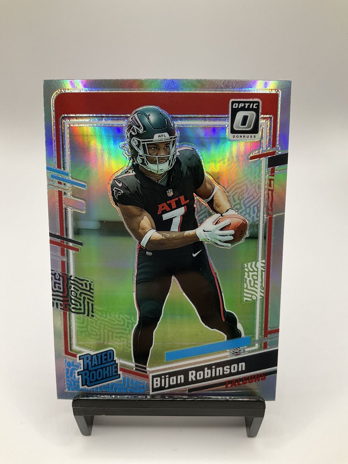 2023 Donruss Optic Rated Rookie Silver #206 Bijan Robinson
