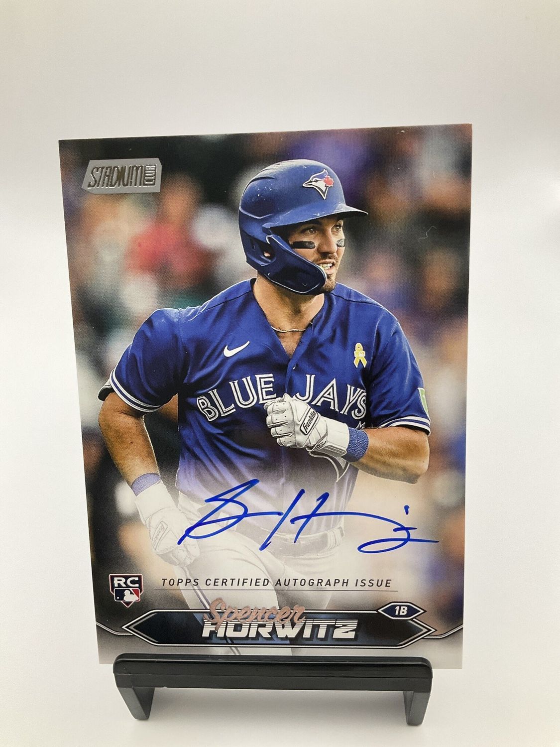 2024 Topps Stadium Club Spencer Horwitz #SCBA-SH Rookie Auto