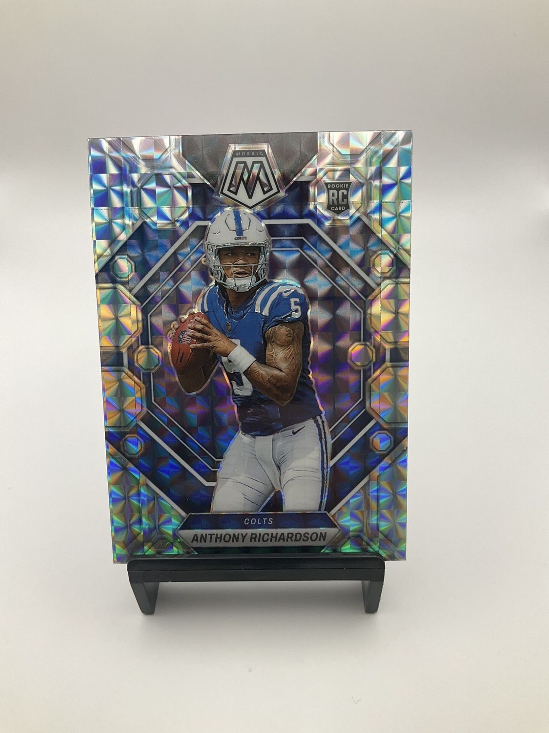 2023 MOSAIC FOOTBALL ANTHONY RICHARDSON SILVER PRIZM