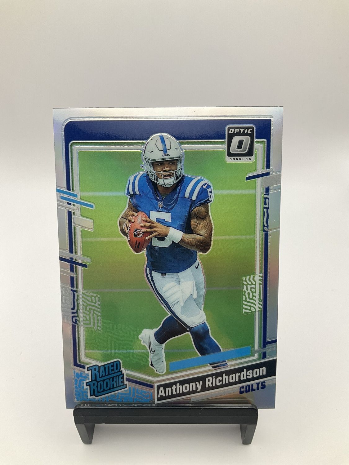 2023 DONRUSS OPTIC ANTHONY RICHARDSON #247 SILVER HOLO PRIZM RATED ROOKIE RC