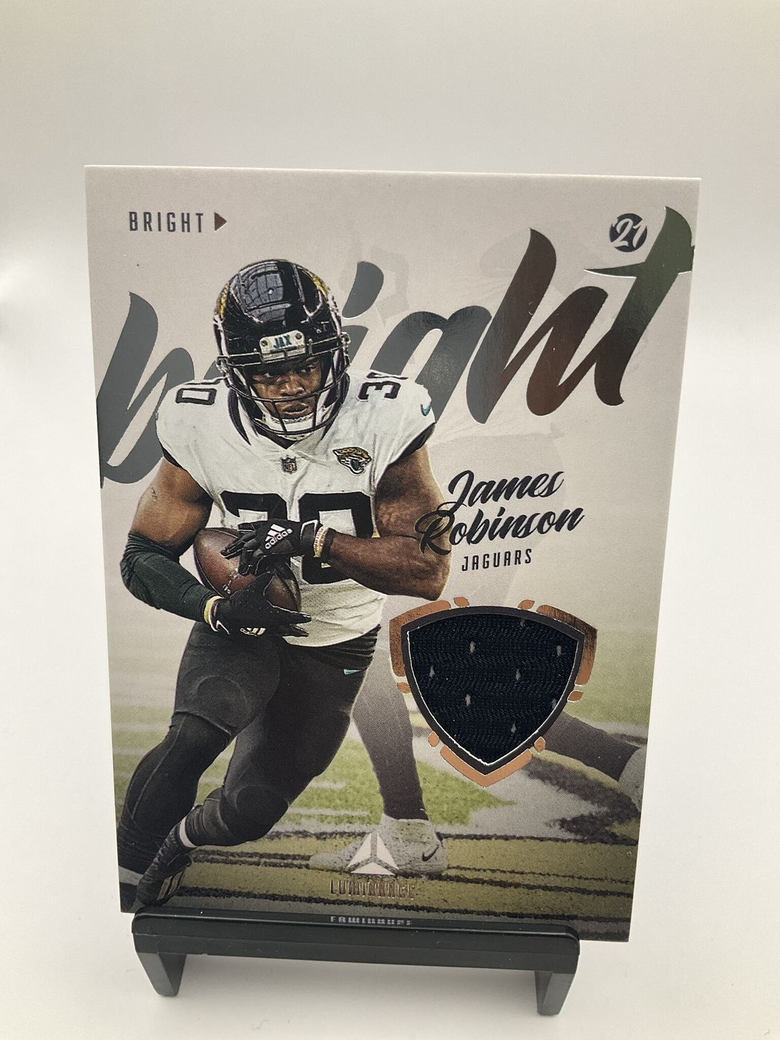 2021 PANINI LUMINANCE JAMES ROBINSON PATCH BB-JR