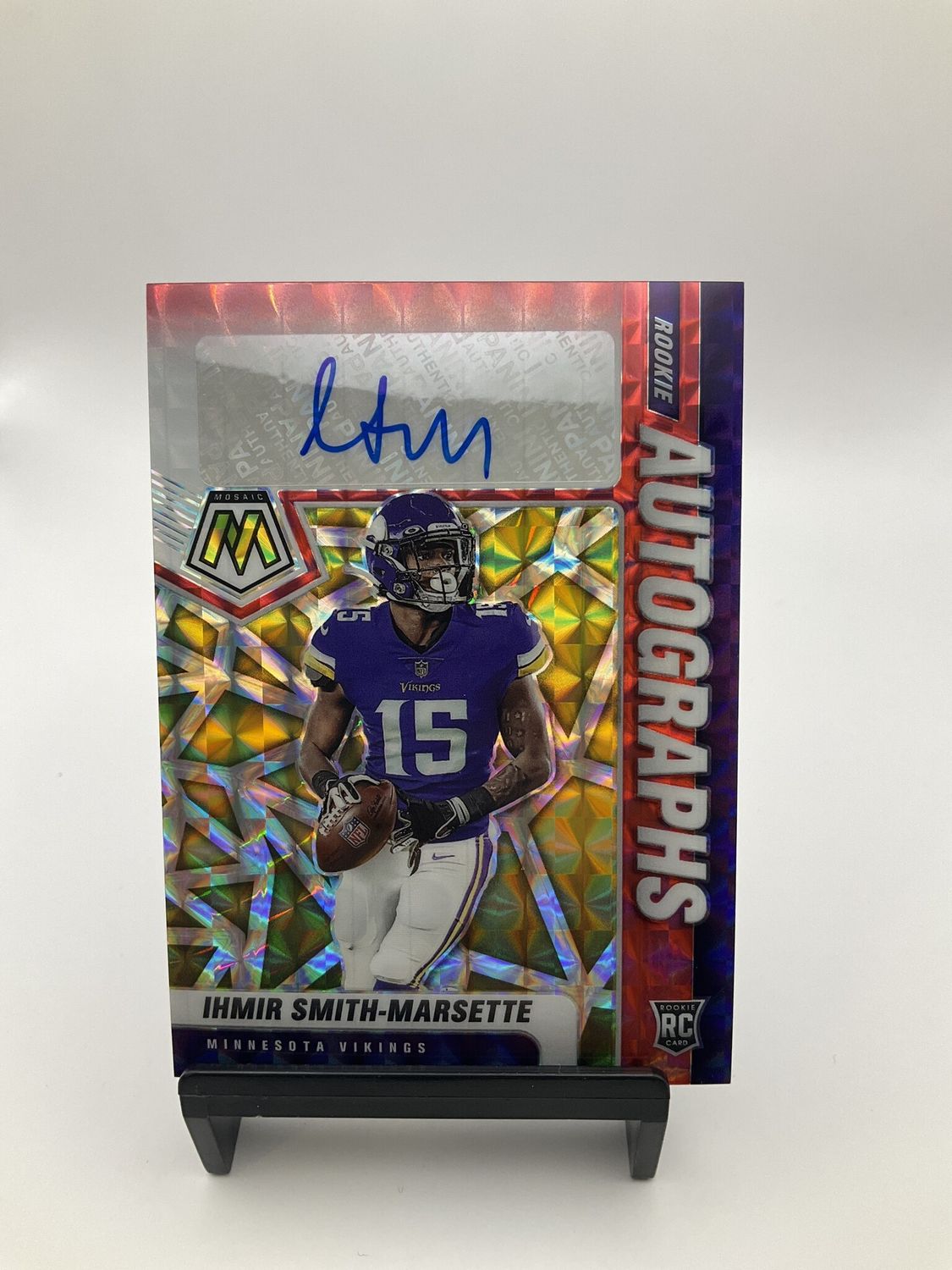 2021 MOSAIC ROOKIE AUTOGRAPHS IHMIR SMITH-MARSETTE