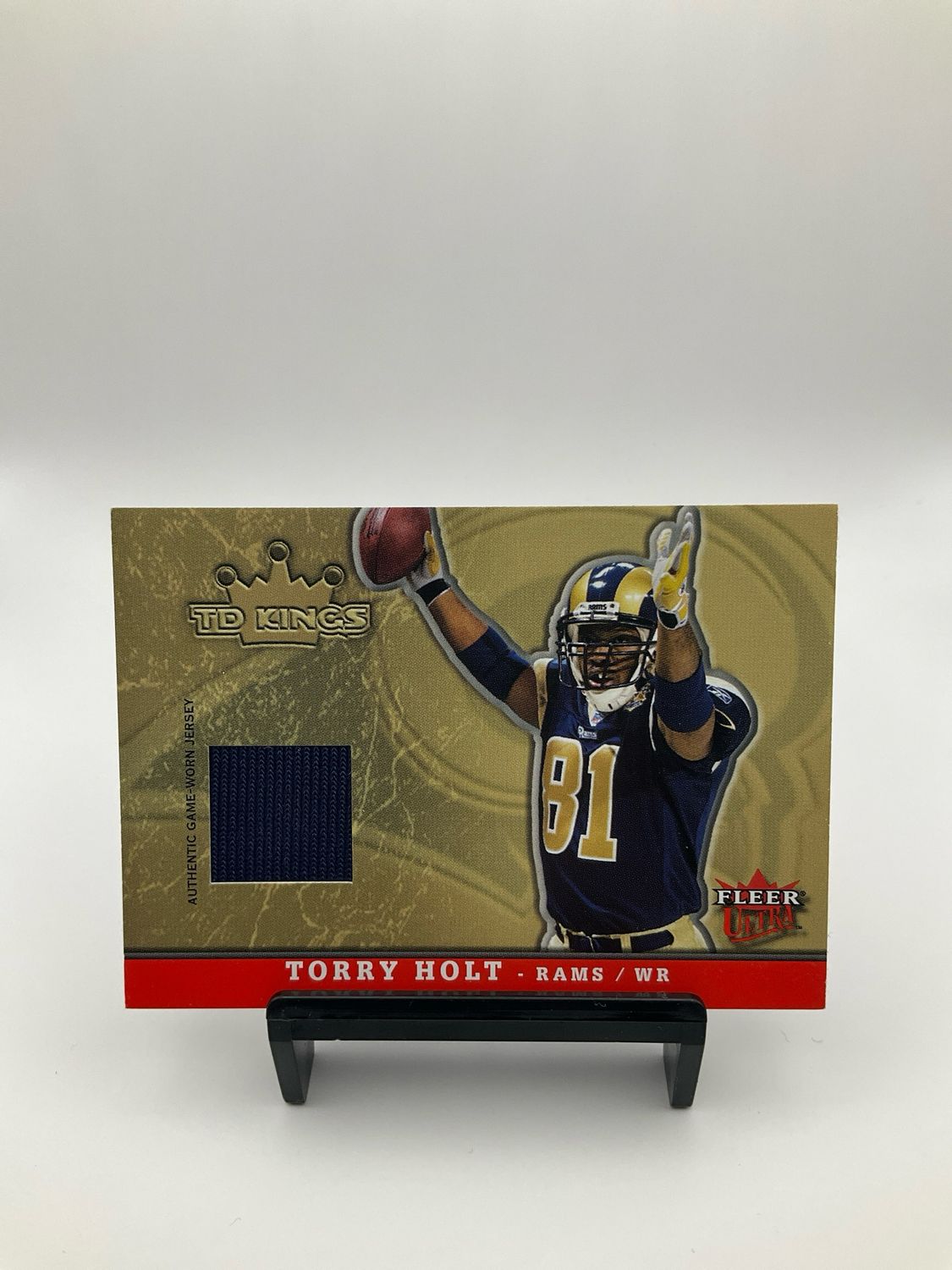 2005 FLEER TORRY HOLT PATCH