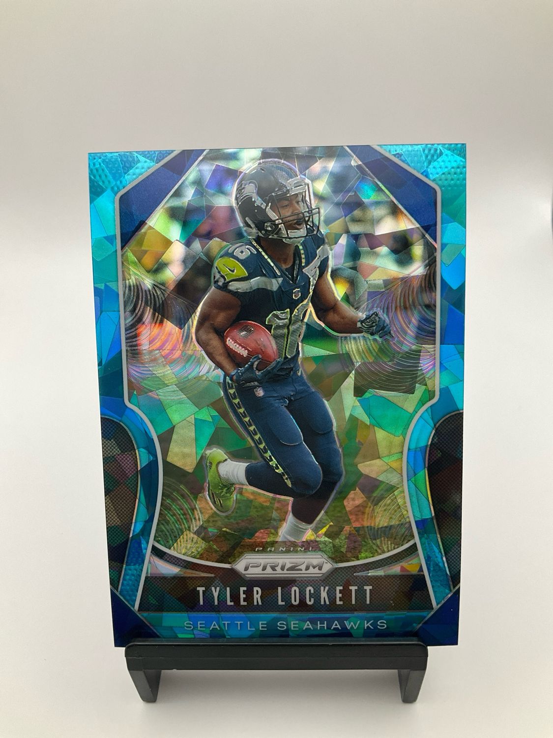 Tyler Lockett 2021 Panini Prizm #256 Blue Ice /99