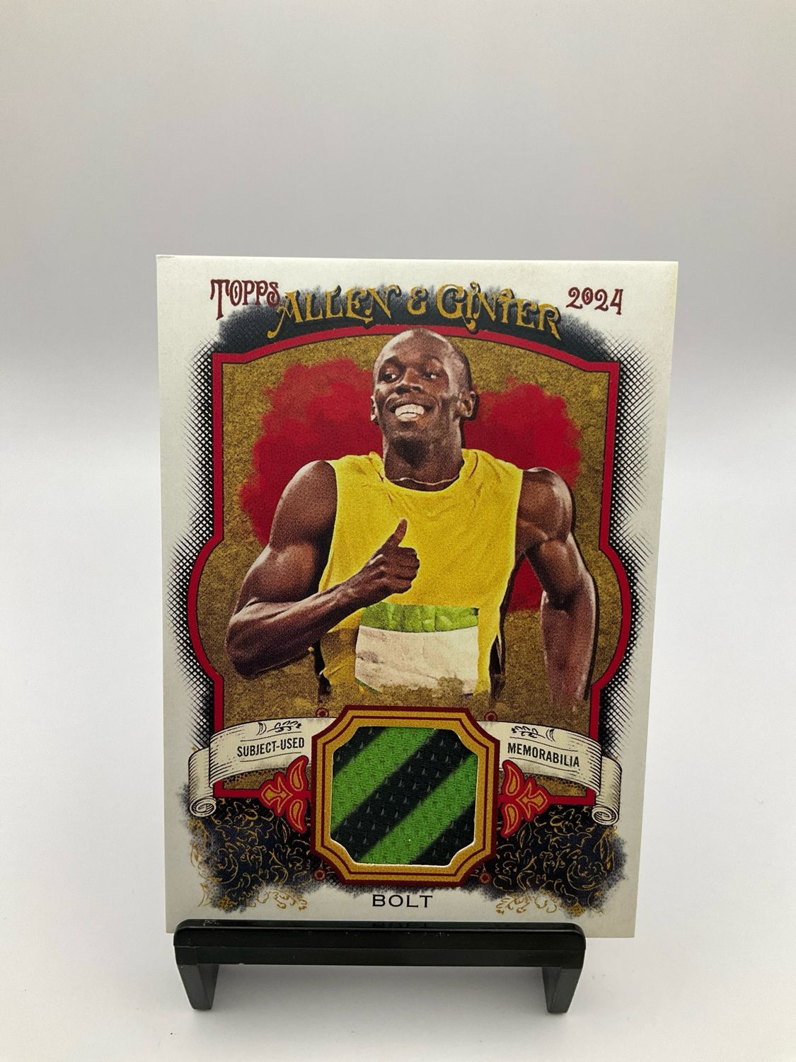 2024 TOPPS A&amp;G USAIN BOLT PATCH