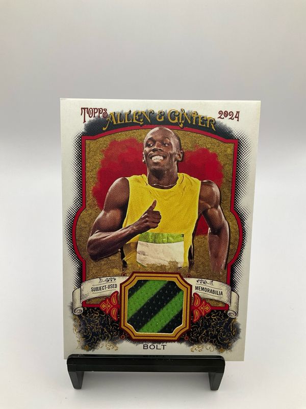 2024 TOPPS A&amp;G USAIN BOLT PATCH