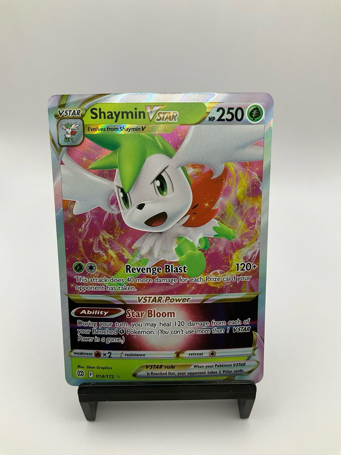 2022 Pokemon Pokemon TCG: Shaymin VSTAR 014/172 - SWSH: Brilliant Stars - Ultra Rare