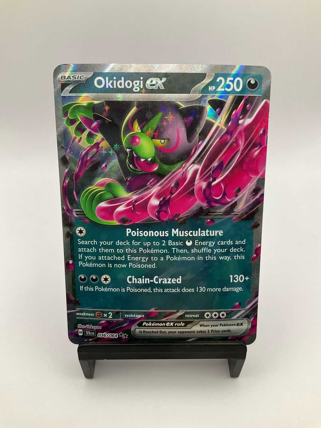 2024 Pokmeon Okidogi ex 036/064 - Shrouded Fable