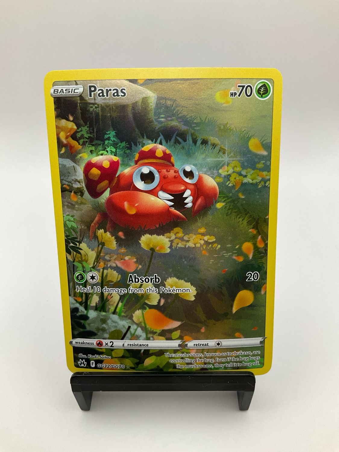 2023 Pokemon Paras - GG32/GG70 - Pokemon TCG Crown Zenith
