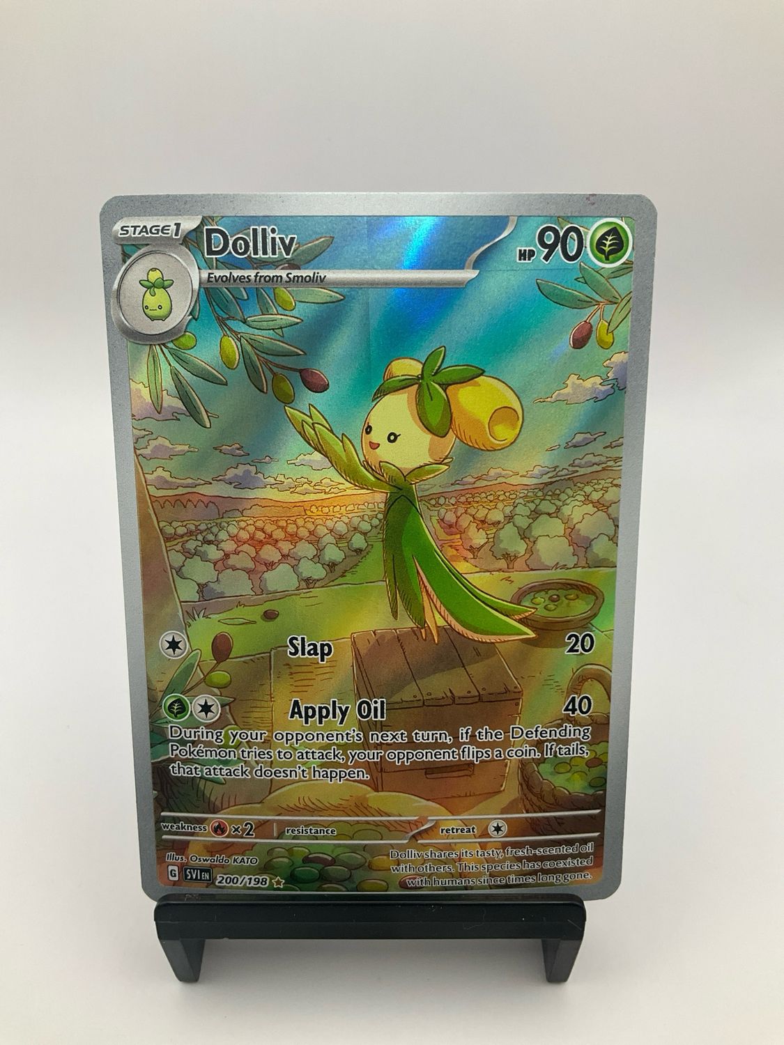 2024 Pokemon Dolliv Scarlet &amp; Violet Base Set 200/198 Illustration Rare