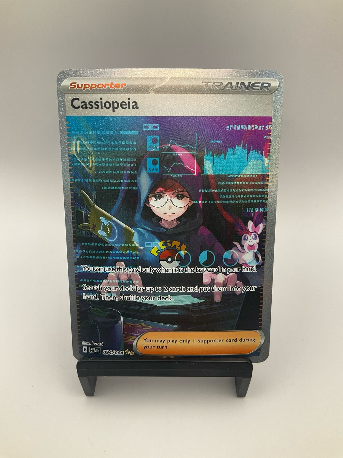 2024 Pokemon Cassiopeia 094/064 Special Illustration Full Art Pokemon Shrouded Fable