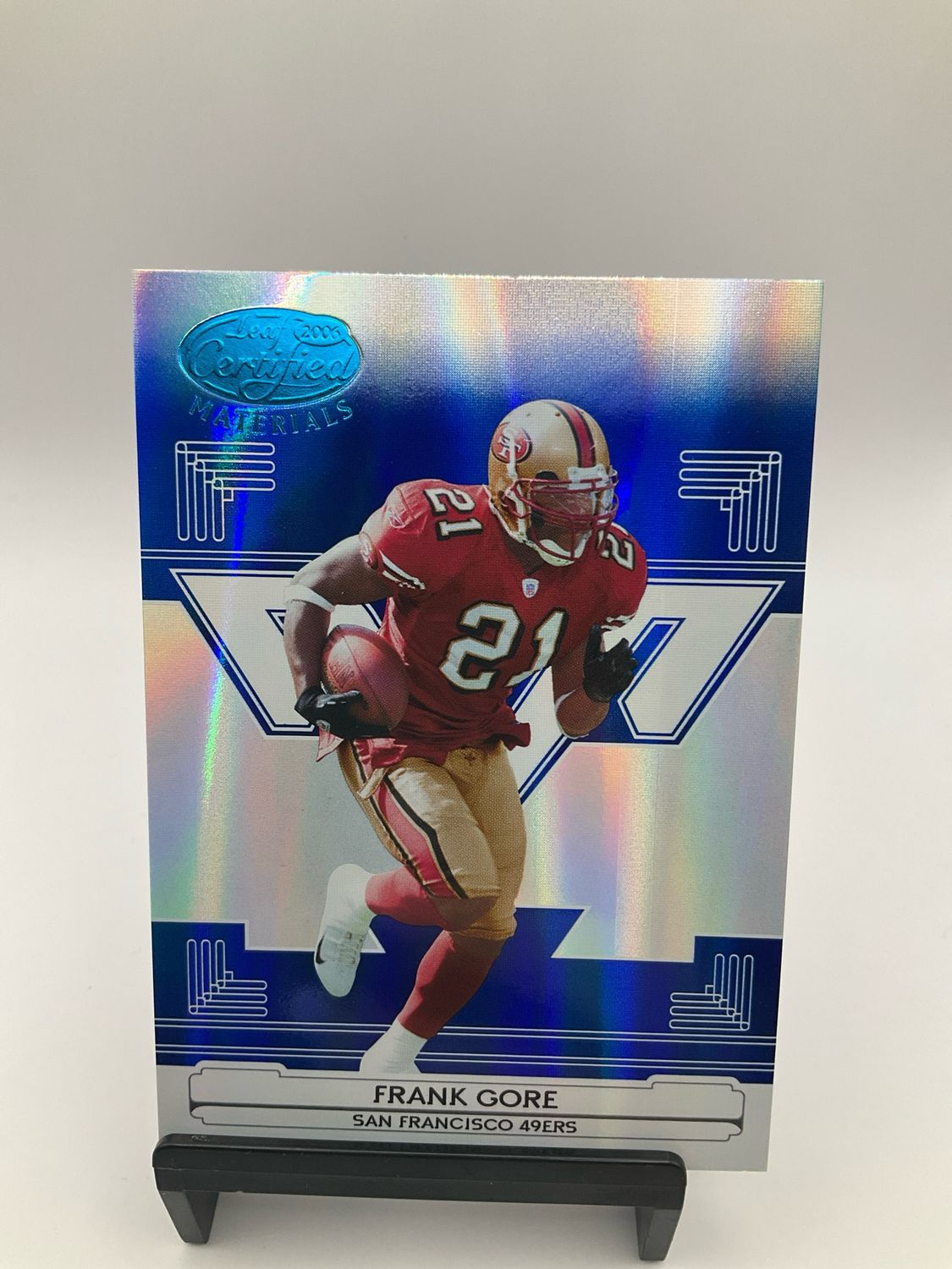 2006 Leaf Certified Materials Frank Gore /50
