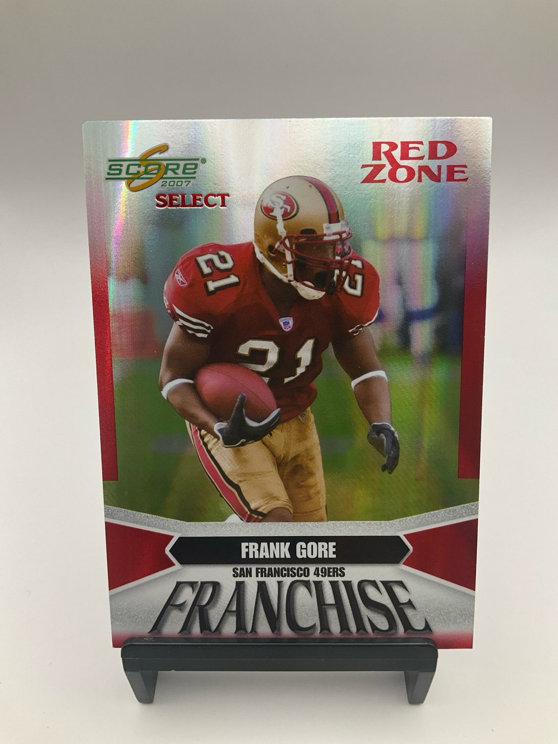 2007 Score Select Frank Gore Red Zone /30