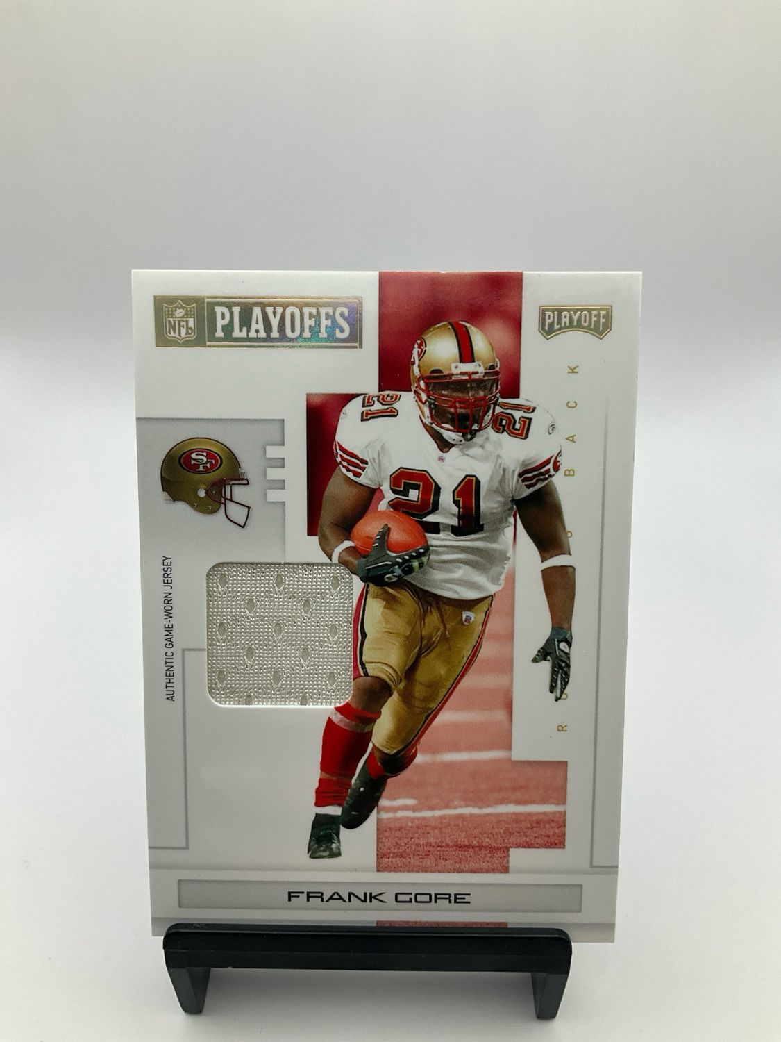 2007 Playoffs Frank Gore Patch /25