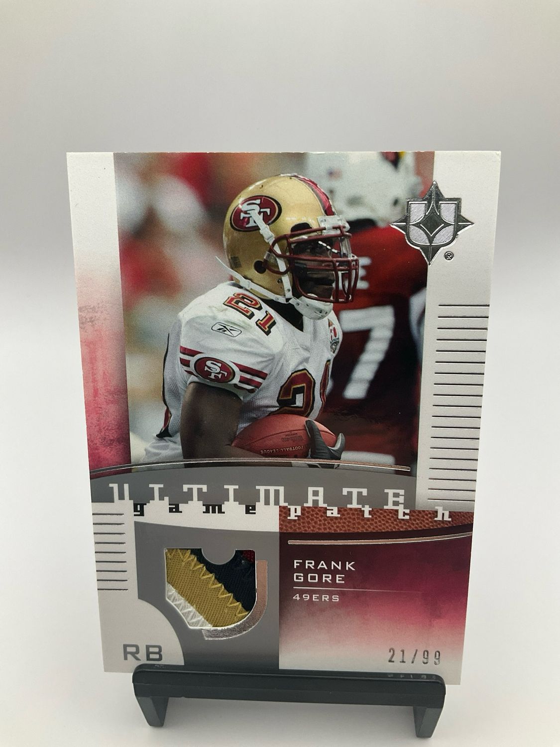 2007 Ultimate Collection Frank Gore Patch /99