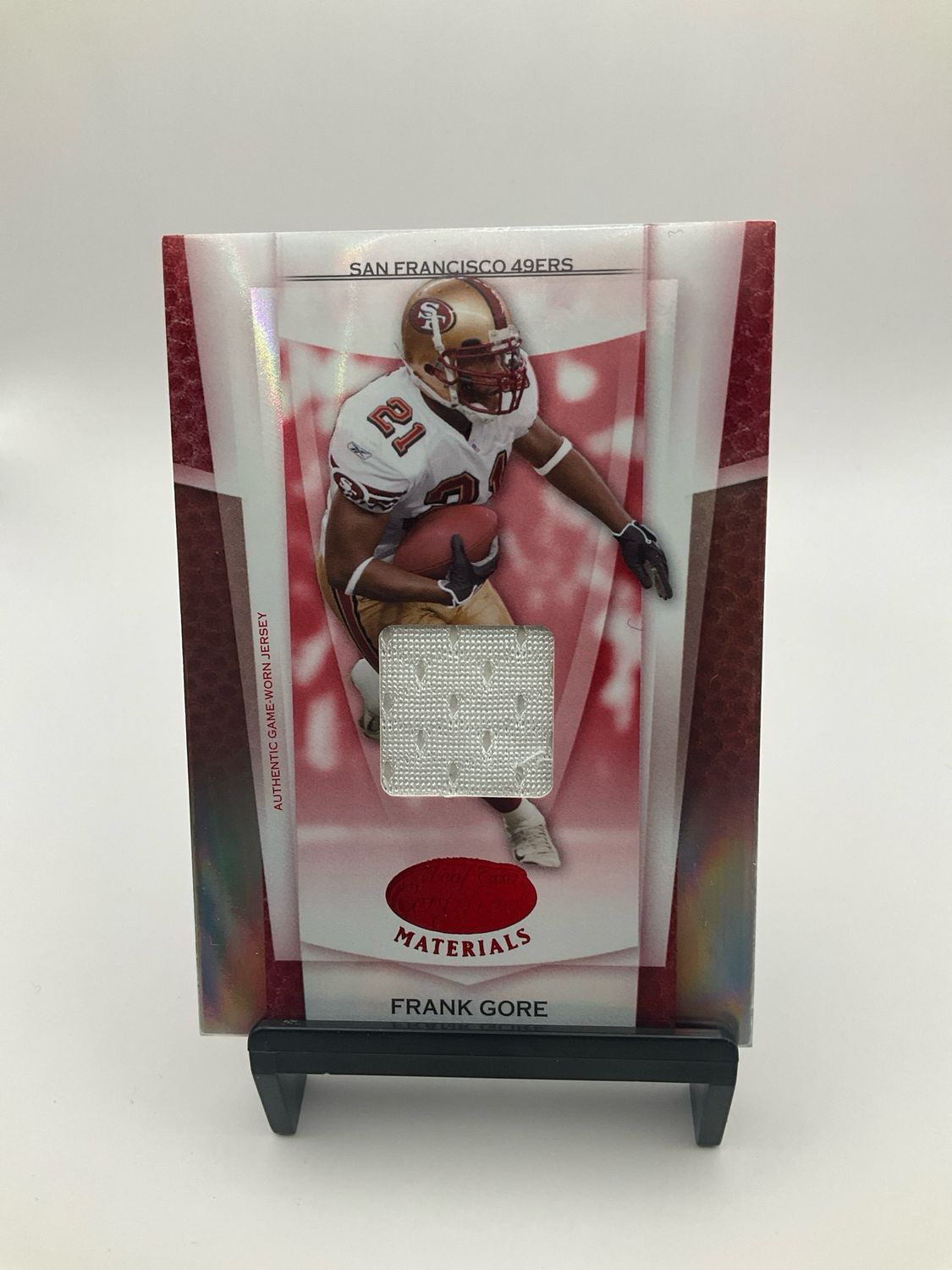 2007 Leaf Certified Frank Gore Patch /100