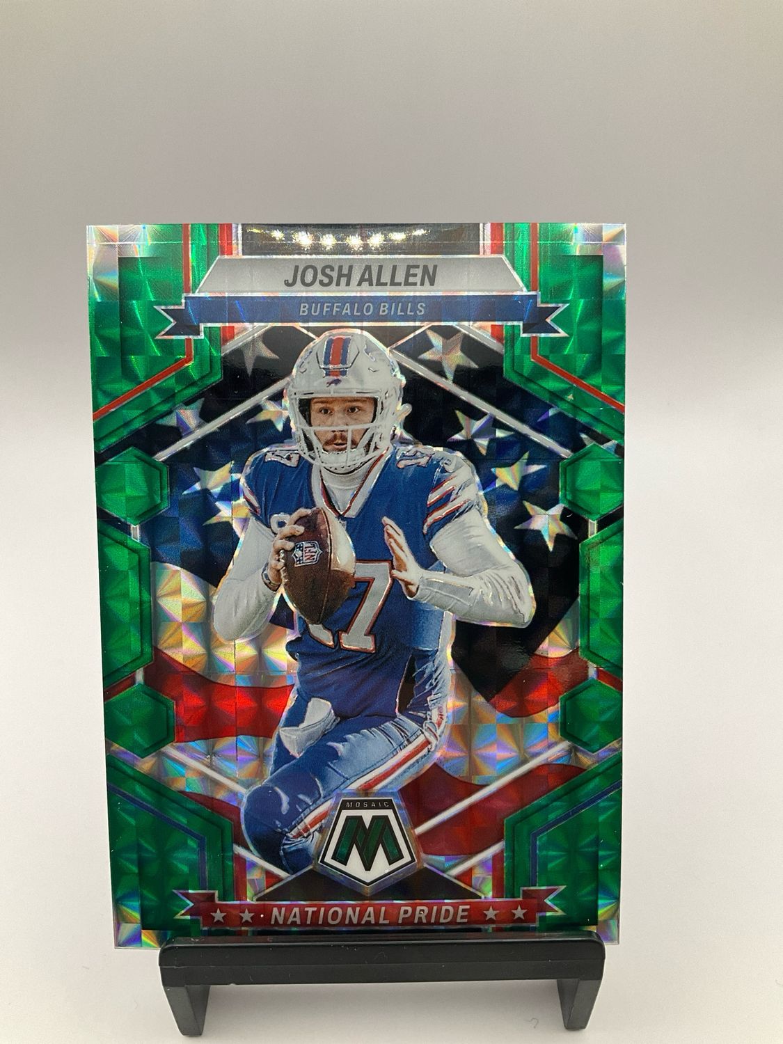 2023 MOSAIC NATIONAL PRIDE GREEN JOSH ALLEN #257