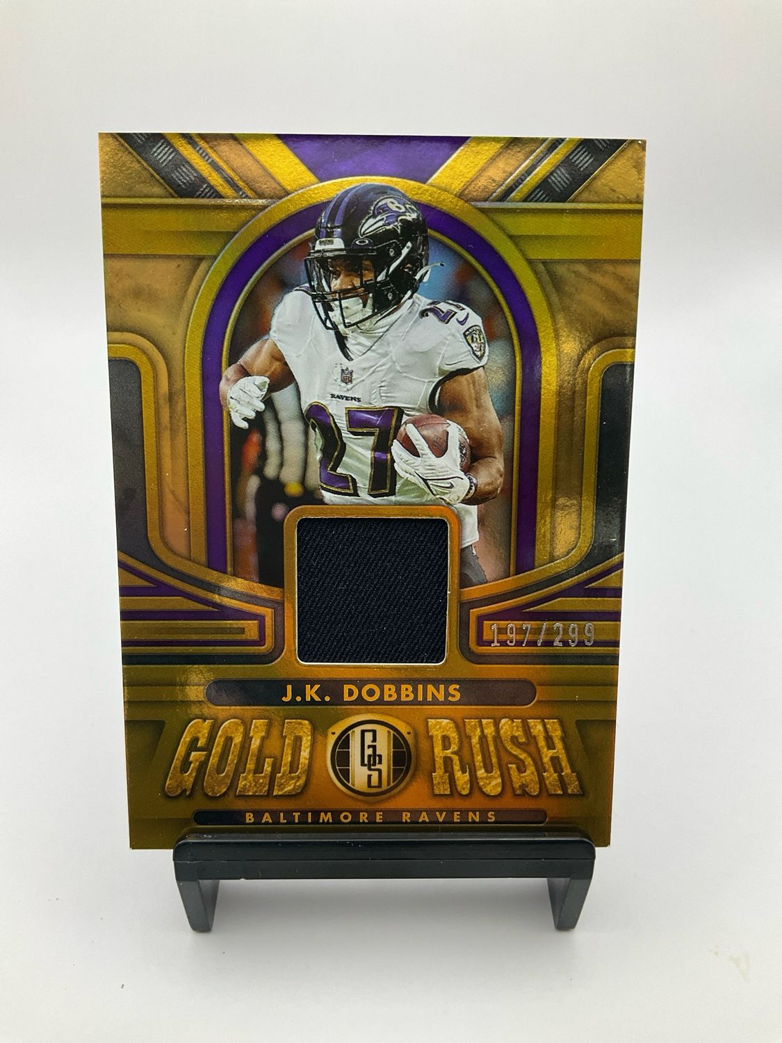 2023 GOLD STANDARD JK DOBBINS PATCH 197/299