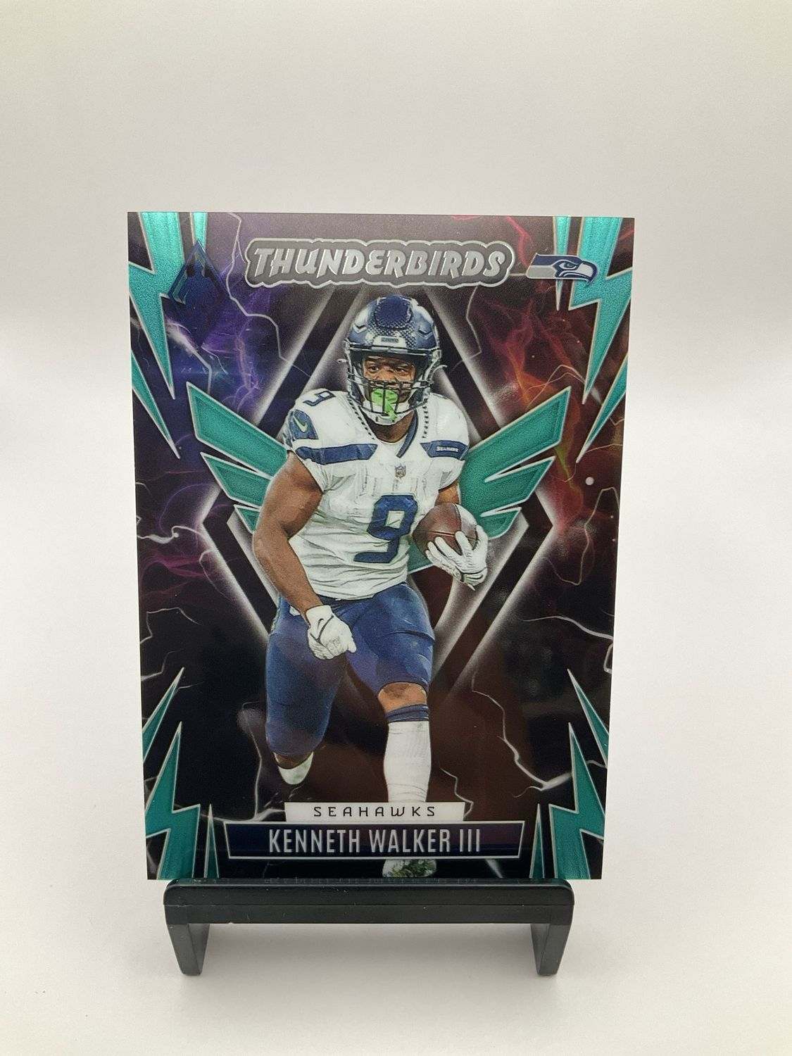 Kenneth Walker III 2023 Panini Phoenix Thunderbirds Teal /125