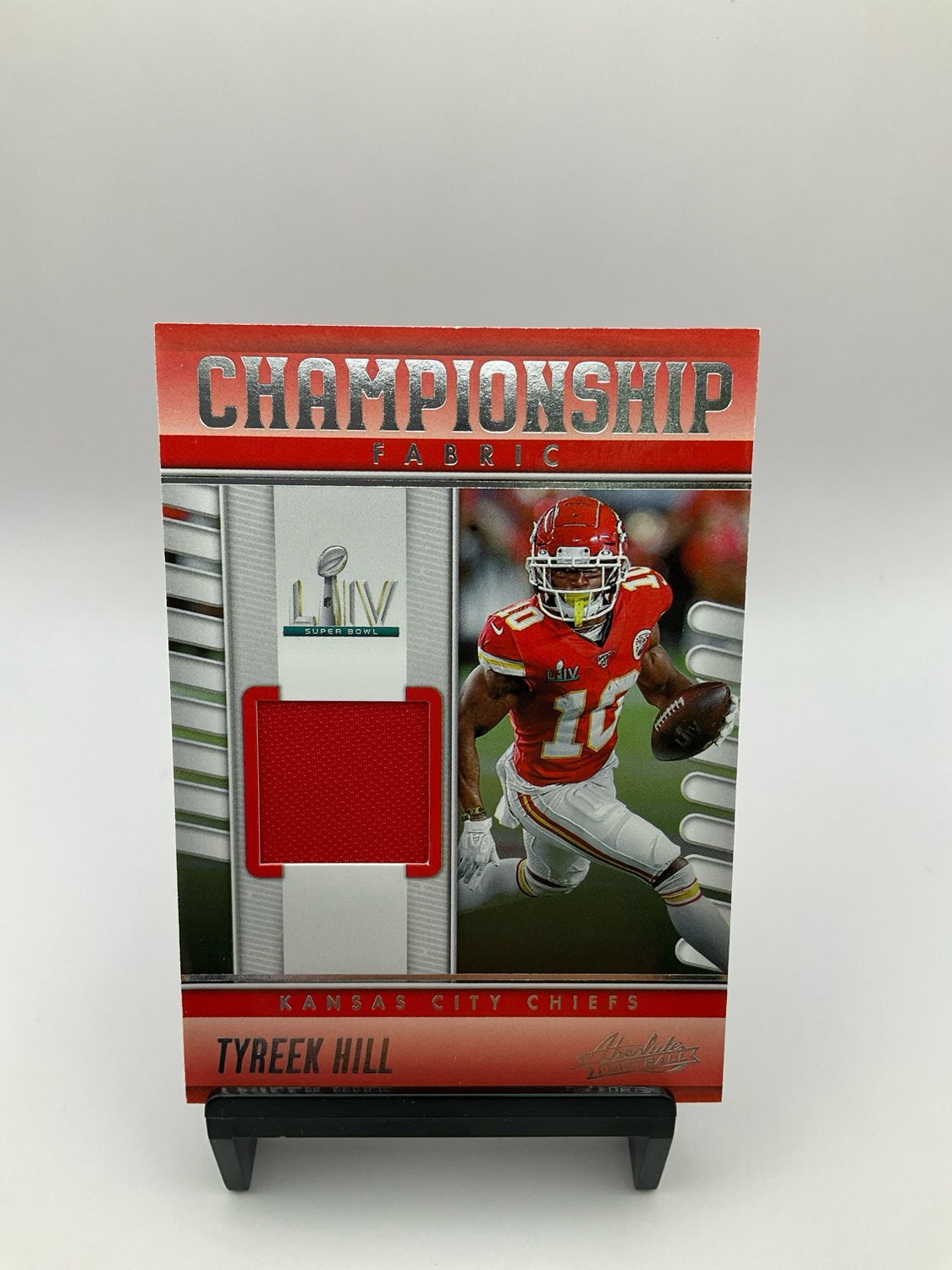 Tyreek Hill 2023 Panini Absolute #CF-9 Championship Fabric Jersey