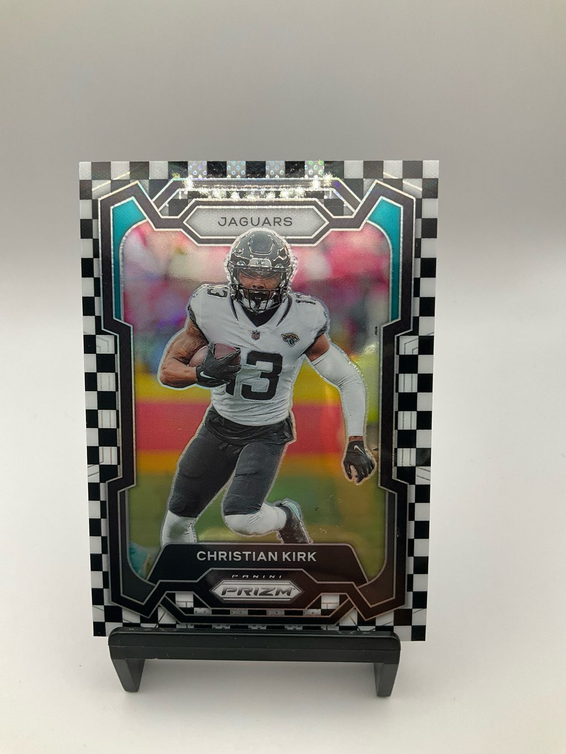 2023 PRIZM BLACK AND WHITE CHECKERED #134 CHRISTIAN KIRK
