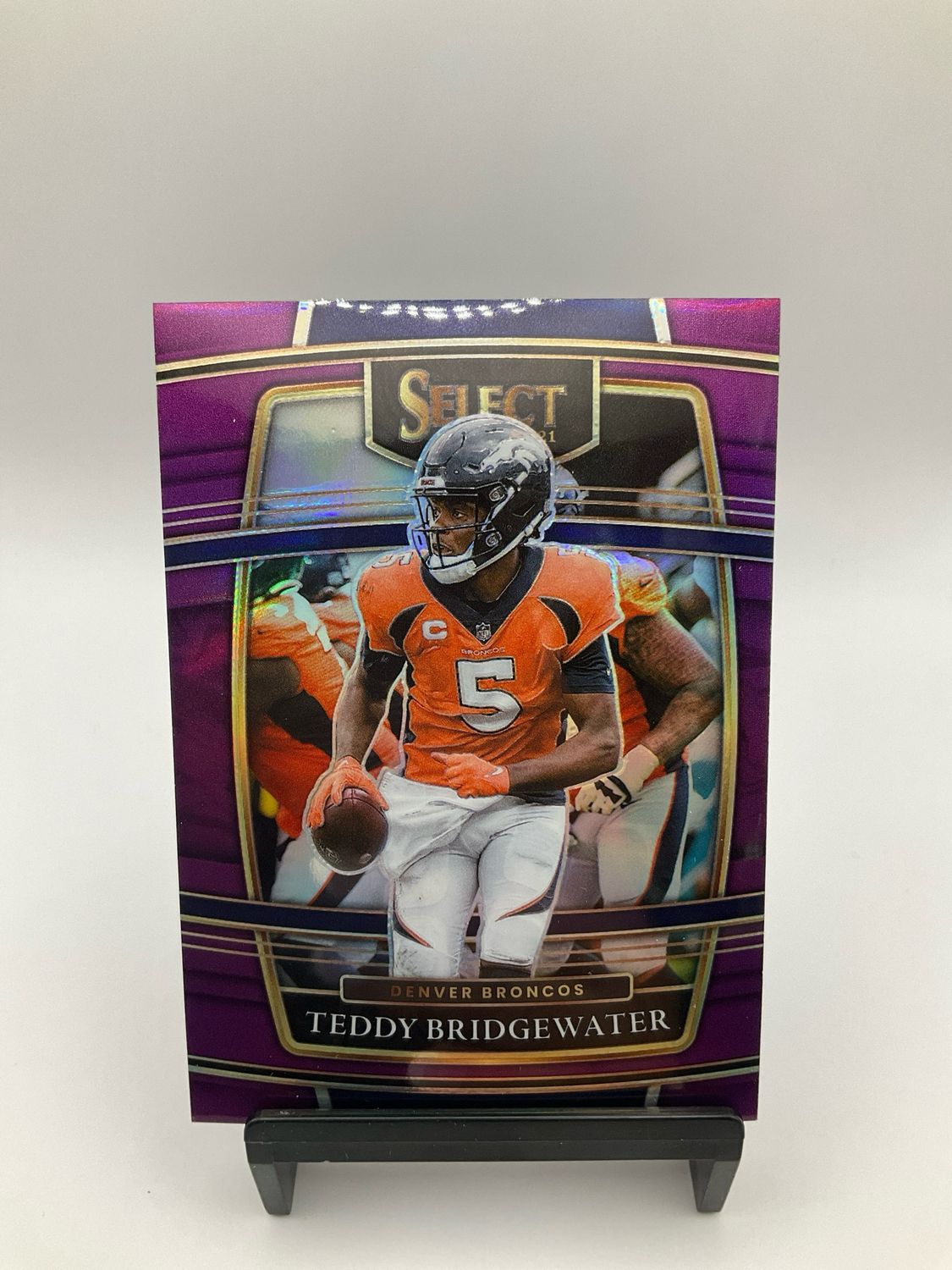 2021 SELECT TEDDY BRIDGEWATER PURPLE 1/75