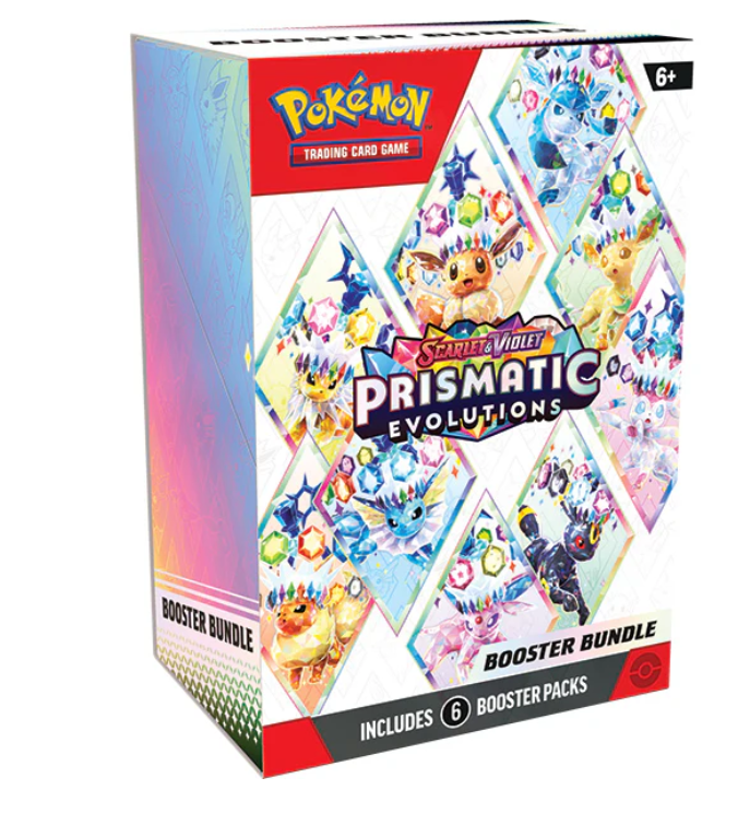 PRE-ORDER: POKEMON PRISMATIC EVOLUTIONS BOOSTER BUNDLE