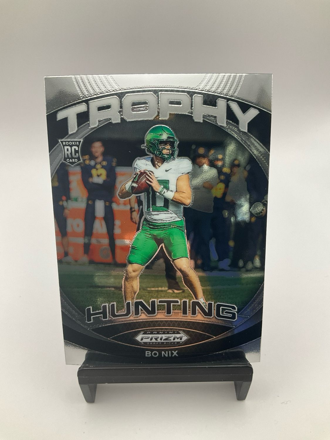 BO NIX 2024 Panini Prizm Draft Picks TROPHY HUNTING