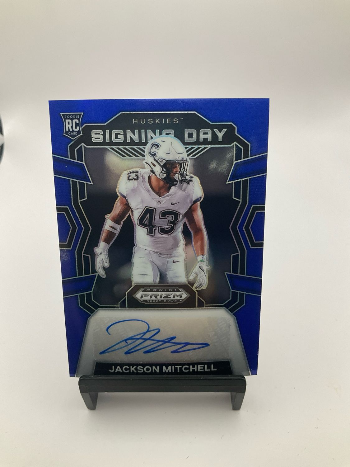 2024 PRIZM DRAFT PICKS BLUE JACKSON MITCHELL AUTO /149