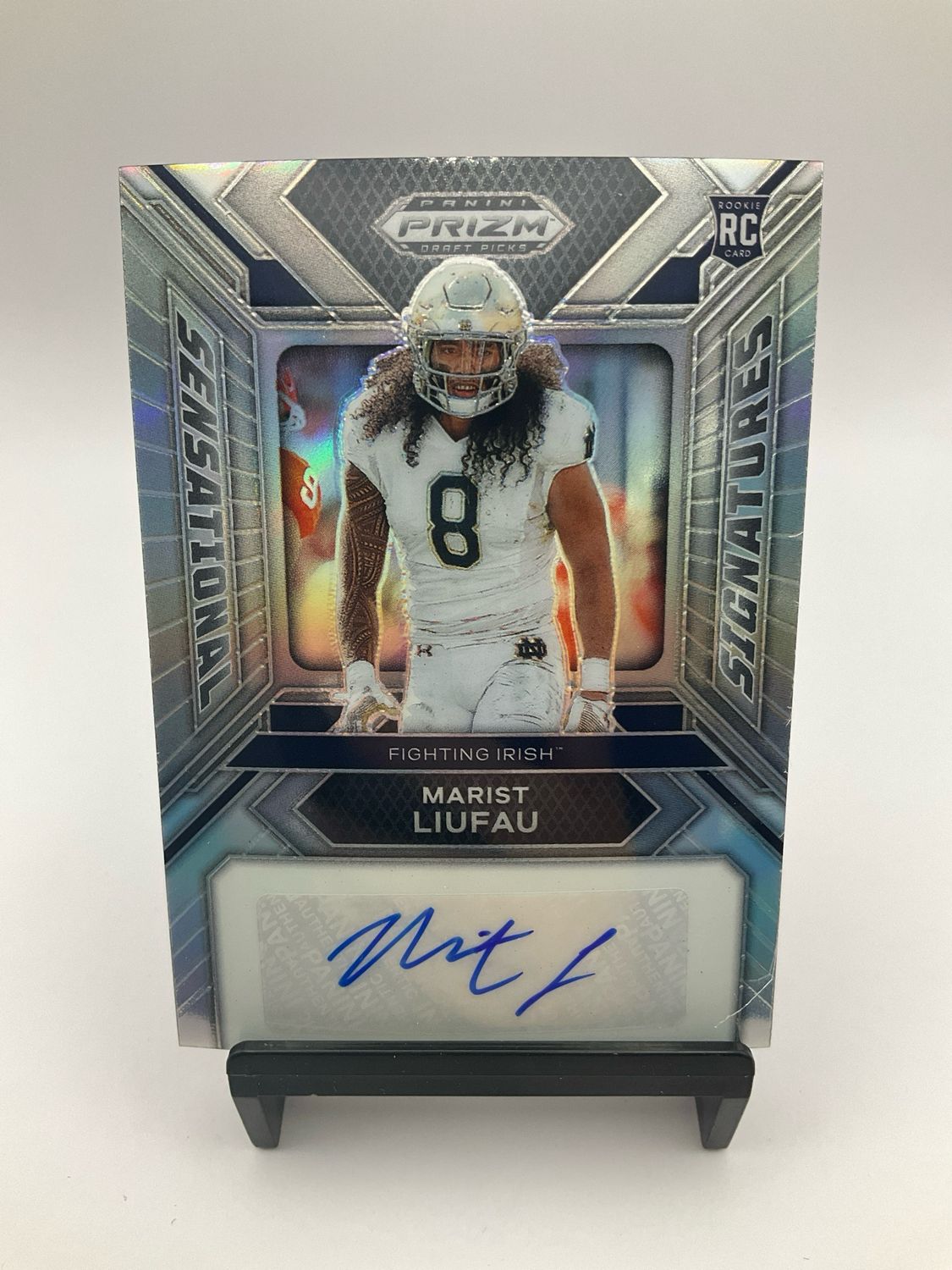 2024 Prizm Draft Picks MARIST LIUFAU RC Rookie Autograph Silver Prizm Auto