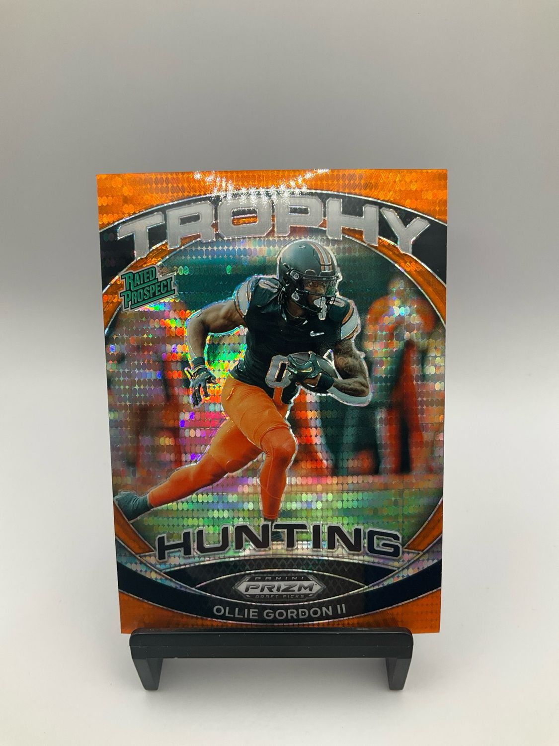 2024 PRIZM DRAFT PICKS OLLIE GORDON ORANGE PULSAR 32/49