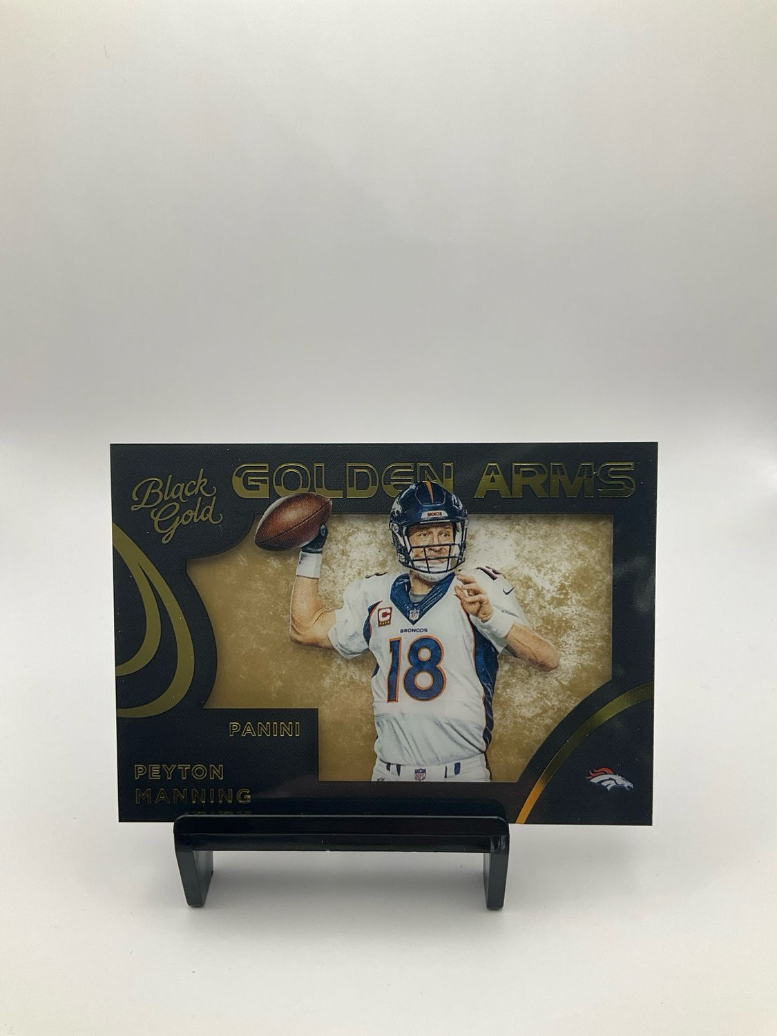 2015 Panini Black Gold Golden Arms 127/199 Peyton Manning #GA-15