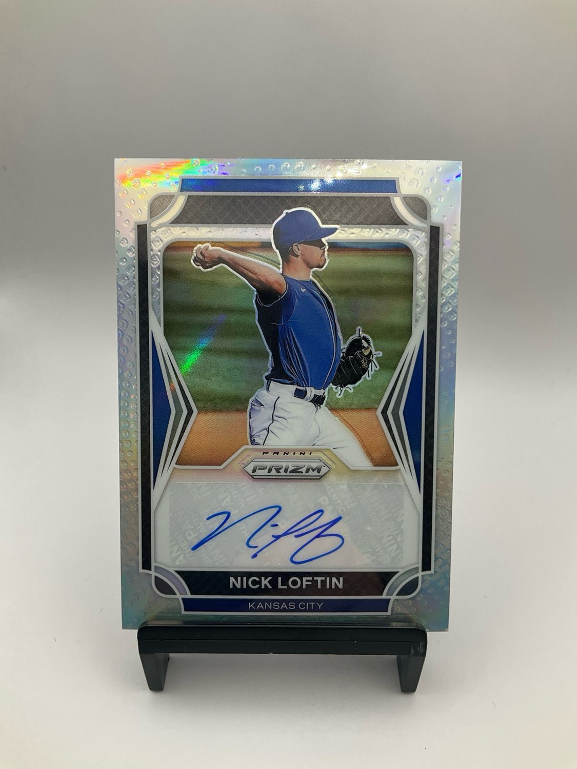 2021 PRIZM DP NICK LOFTIN SILVER AUTO AU-NL