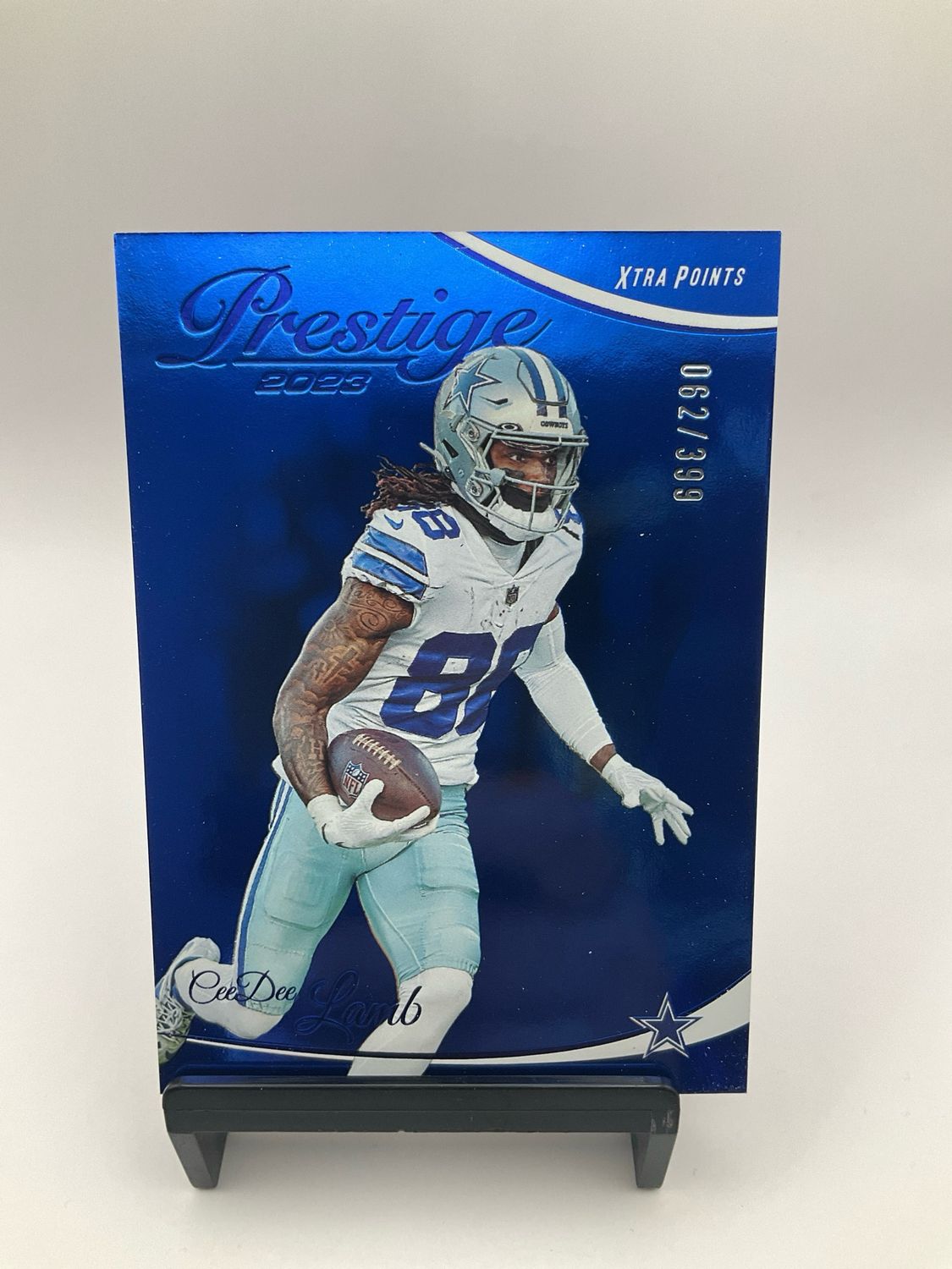 2023 Panini Prestige #77 CeeDee Lamb Xtra Points Blue /399