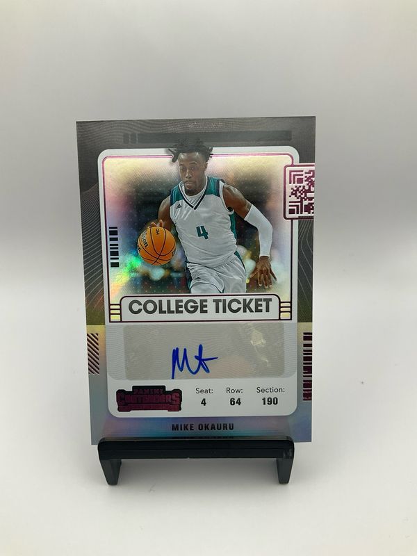 2022 CHRONICLES CONTENDERS DRAFT PICKS MIKE OKAURU AUTO