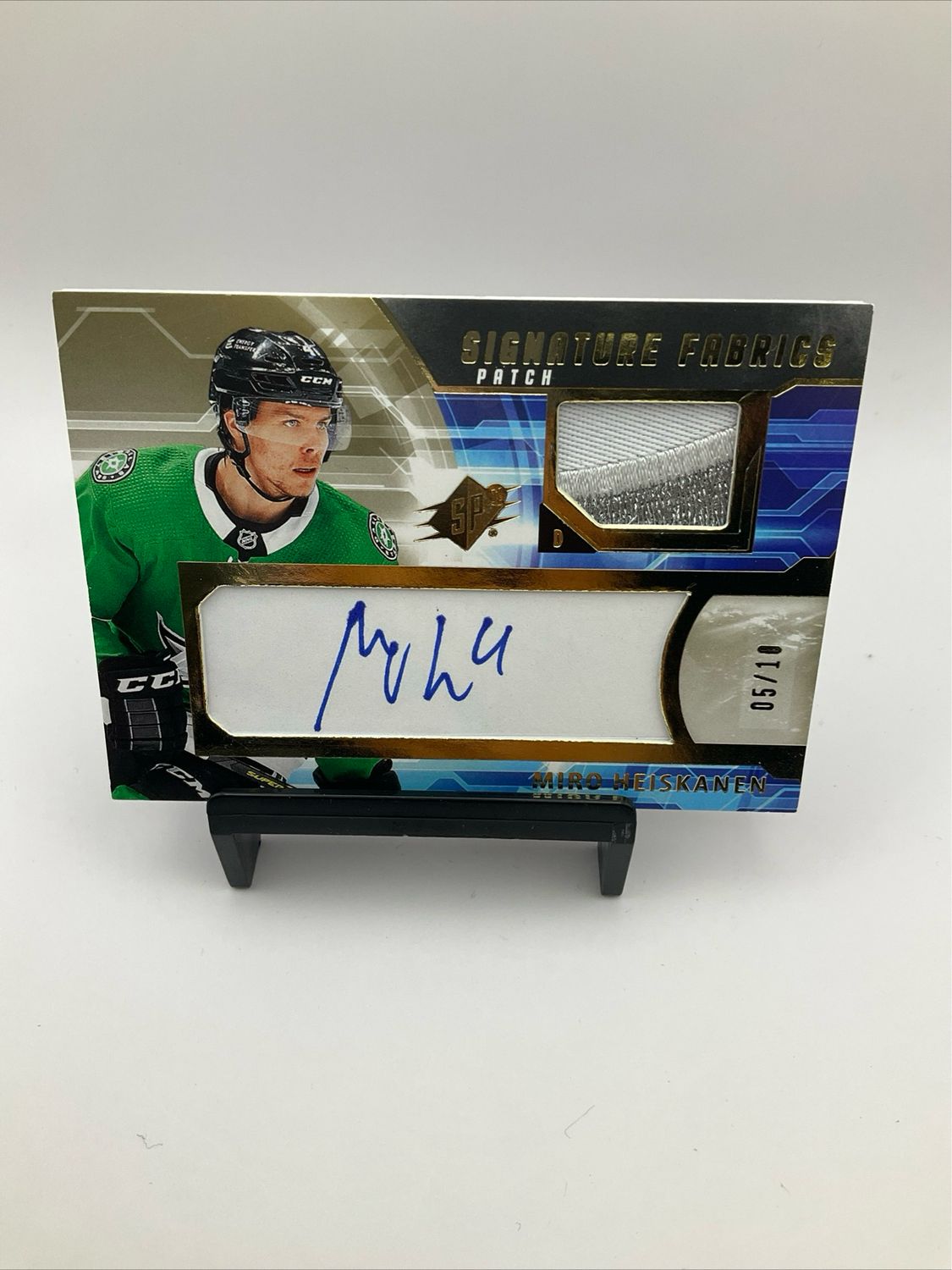 2021/22 SPX SIGNATURE FABRICS MIRO HEISKANEN PATCH AUTO 05/10