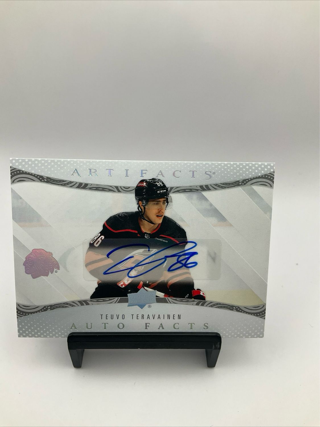 Teuvo Teravainen 2024-25 Upper Deck Artifacts - Auto Facts SP