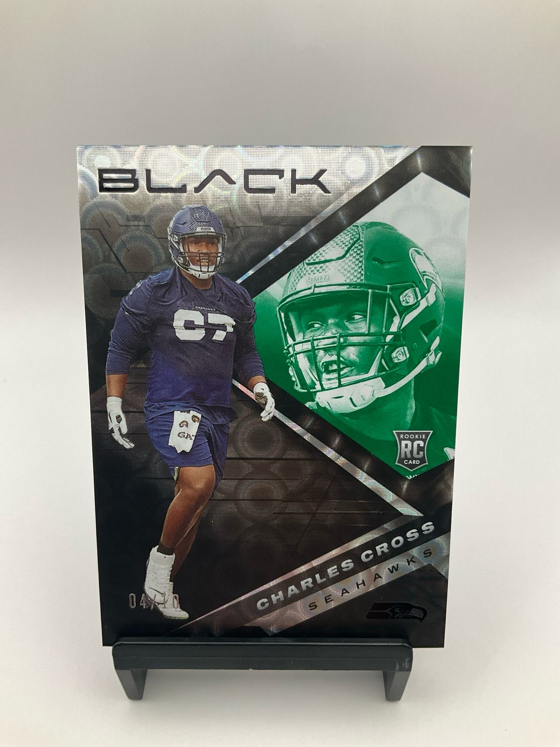 2022 PANINI BLACK CHARLES CROSS 04/10