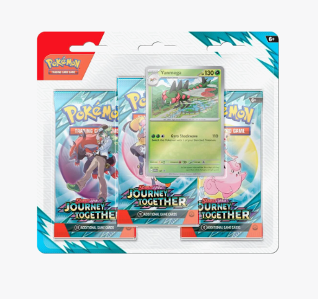 POKEMON SV JOURNEY TOGETHER 3 PK BLISTER