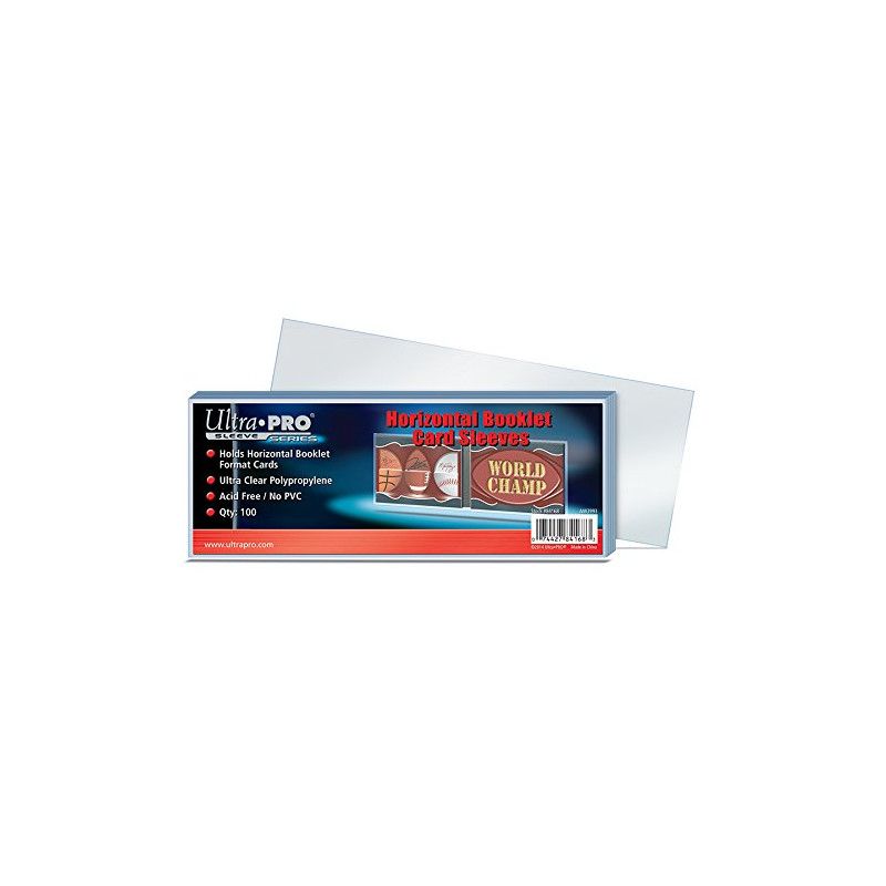 Ultra Pro Horizontal Booklet Card Sleeves