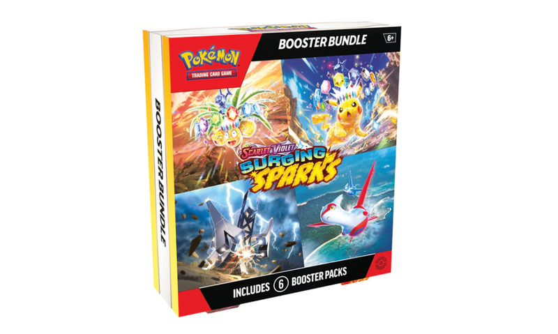SCARLET AND VIOLET SURGING SPARKS BOOSTER BUNDLE