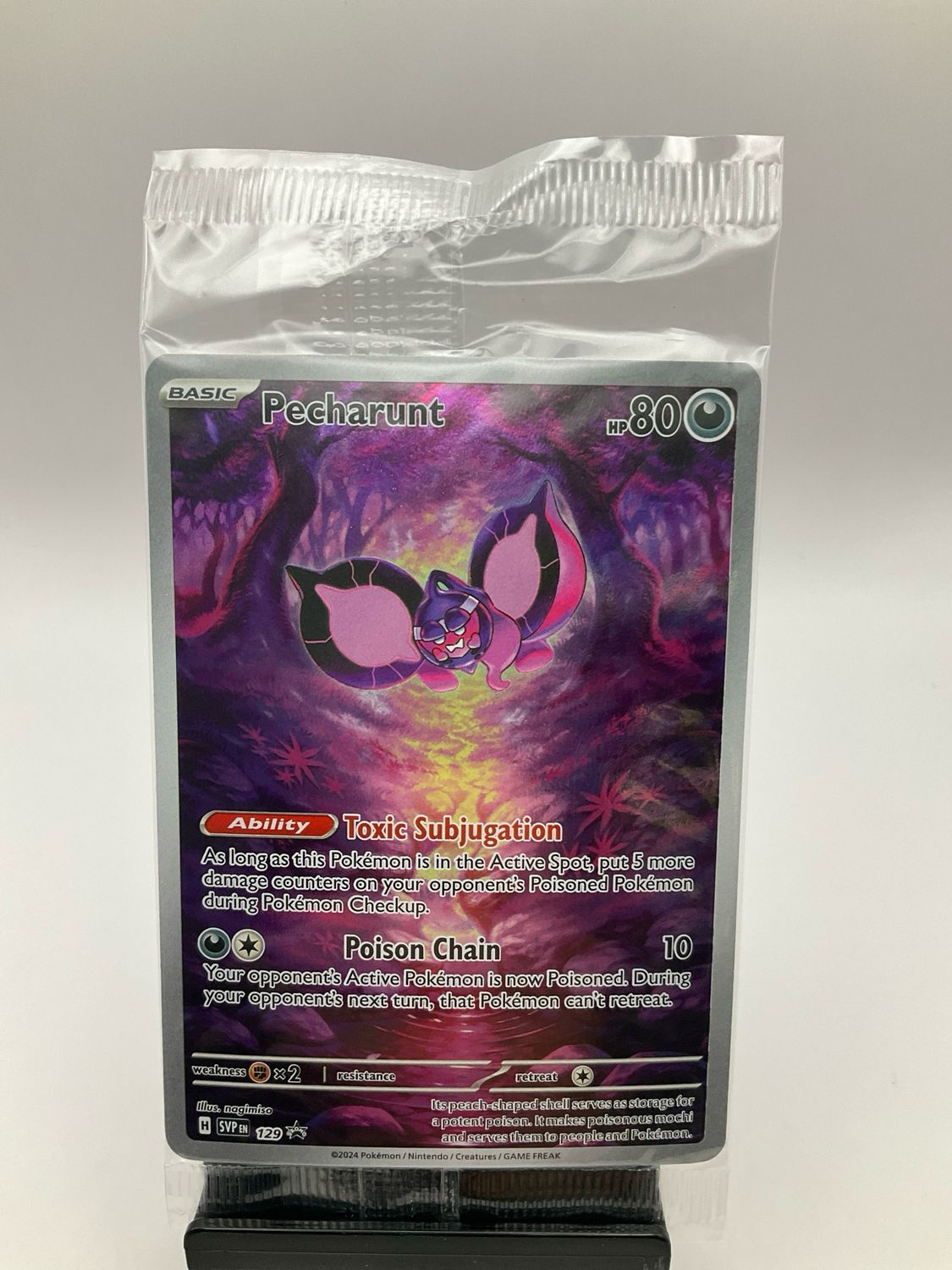 POKEMON PECHARUNT BLACK STAR PROMO 129