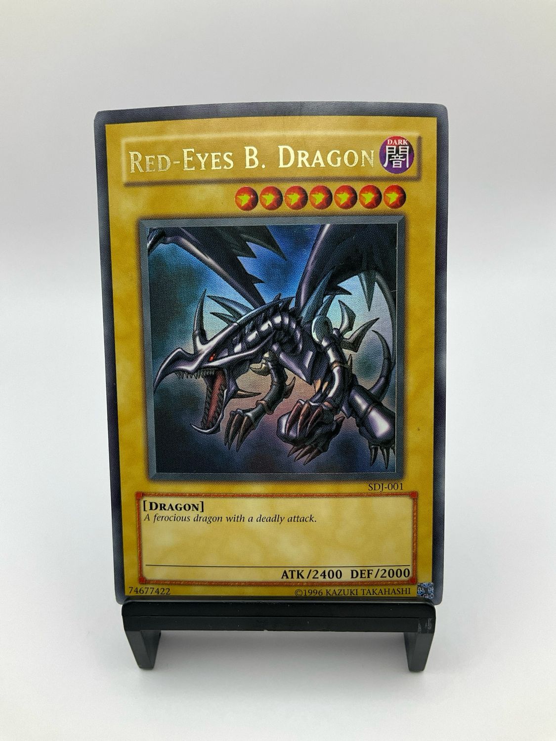 YOU-GI-OH RED-EYES B. DRAGON SDJ-001